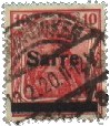 Aufdruck auf Germania